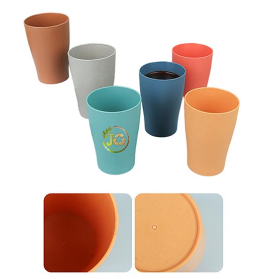 Wheat Straw Couple Toothbrush Mouthwash Cup