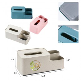 Wheat Straw Tissue Multifunctional Storage Box Wheat Straw Tissue Multifunctional Storage Box