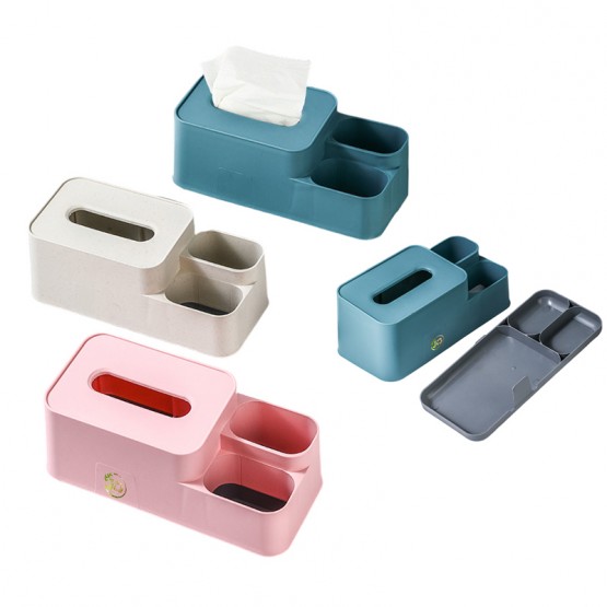 Wheat Straw Tissue Multifunctional Storage Box
