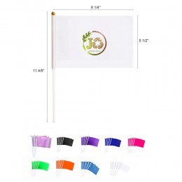 Hand Cranked Small Flag