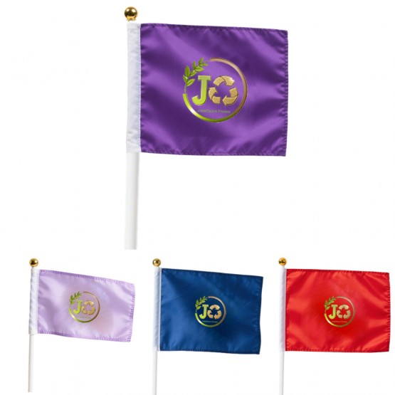 Hand Cranked Small Flag