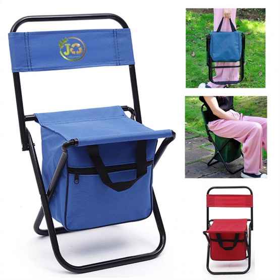 600D Oxford Adult Folding Chair With Bag