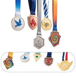 3D Painted Special-Shaped Custom Metal Medals 3D Painted Special-Shaped Custom Metal Medals