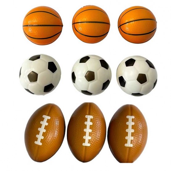 Eco-friendly PU Stress Squeeze Ball with Multiple Colors