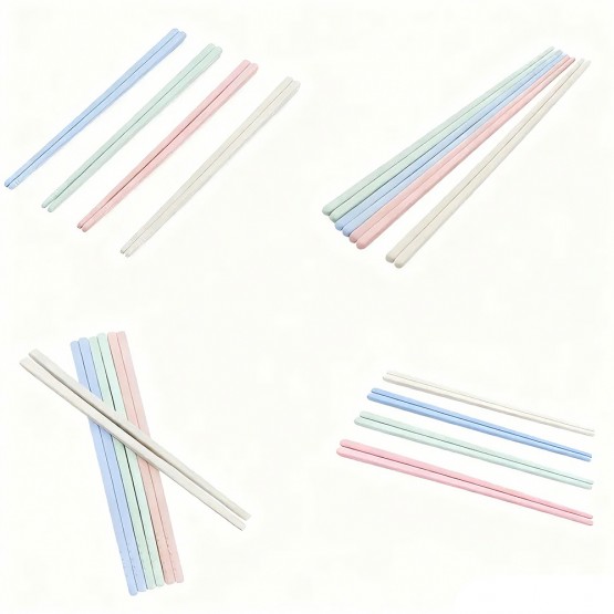 Reusable Wheat Straw Chopsticks Set