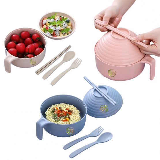 Eco Wheat Straw Noodle Serving Bowl